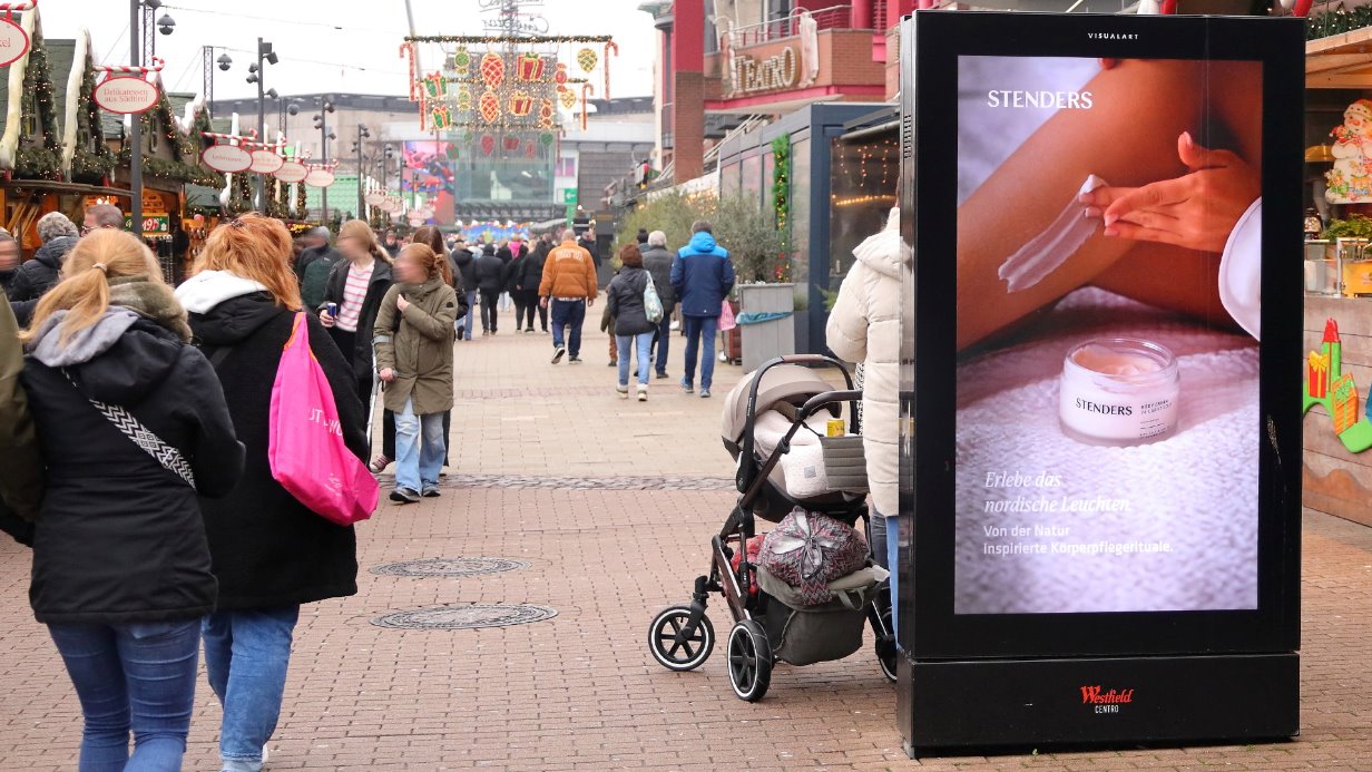 STENDERS izvietojums pilsētvidē